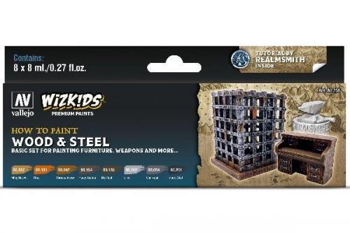 WIZKIDS WOOD AND STEEL