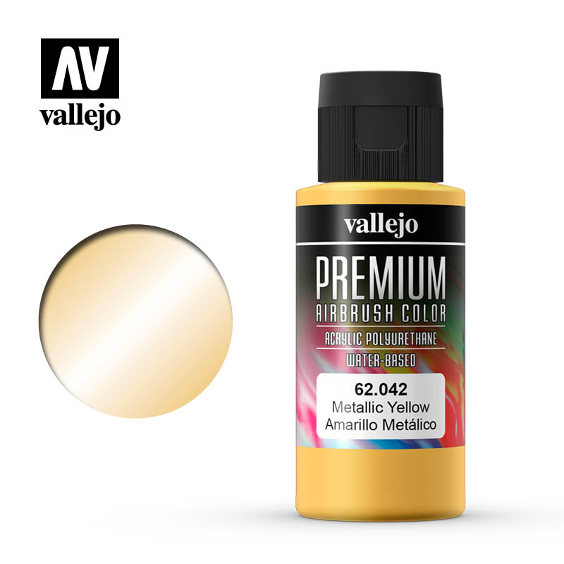 Metallic Yellow, Premium 60ml