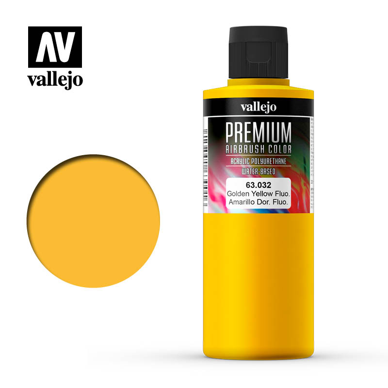 Golden Yellow Fluo, Premium 200ml