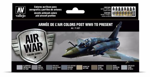 ARMÉE DE L'AIR COLORS POST WWII TO PRESENT