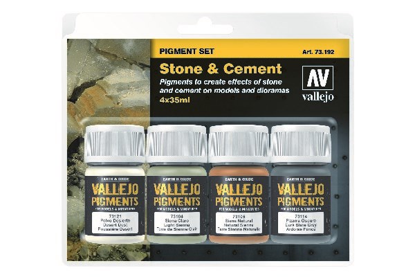 Pigment set (Stone and Cement)