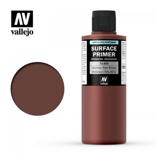 Surface Primer Rotbraun RAL8012 200ml