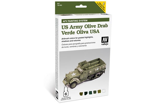 Model Air - US ARMY OLIVE DRAB 6x8ml