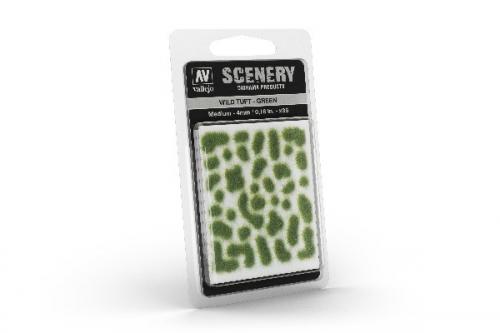 WILD TUFT - GREEN 4 MM