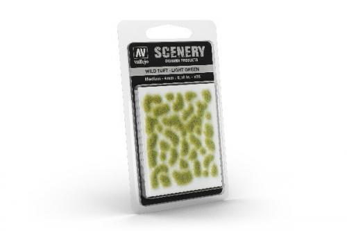 WILD TUFT - LIGHT GREEN 4 MM