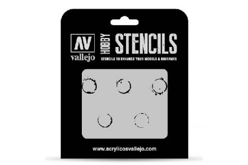 STENCIL DRUM OIL MARKINGS 1/35