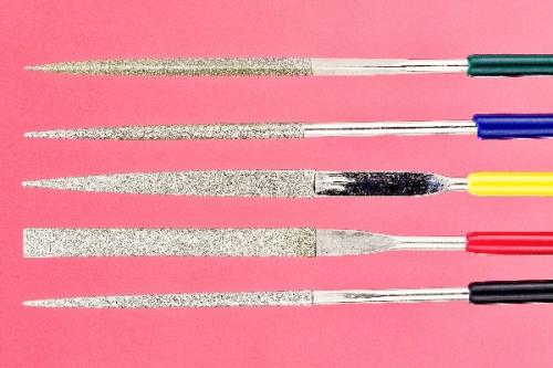 5PC DIAMOND FILE SET 100MM