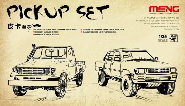 Pickup Set 1:35