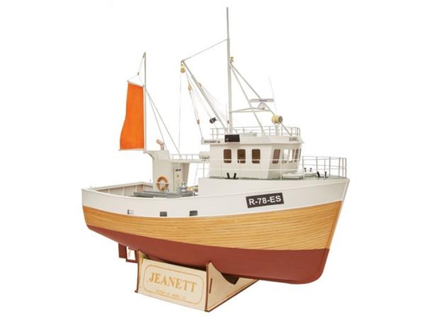 MS Jeanett - Kustfiskebåt L52 cm - RC prepared