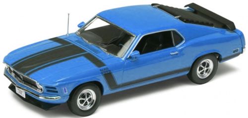 1970 Ford Mustang Boss 302, blue 1/18
