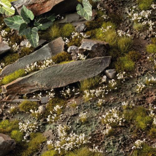 Gamer's Grass: White Lily Tiny Flowers