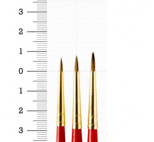 Value Brush Pack 3 Sable