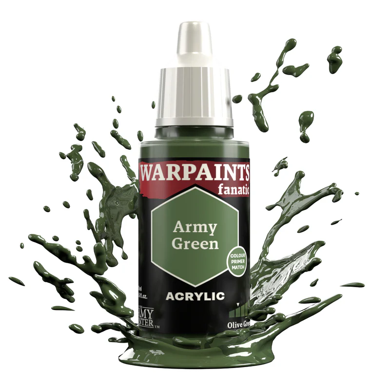 Warpaints Fanatic: Army Green (18ml)