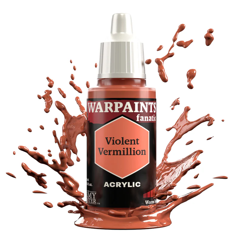 Warpaints Fanatic: Violent Vermilion (18ml)