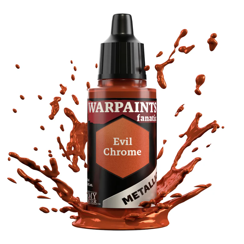 Warpaints Fanatic Metallic: Evil Chrome (18ml)