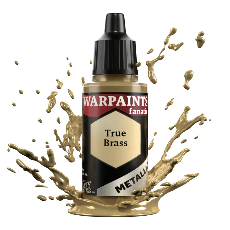 Warpaints Fanatic Metallic: True Brass (18ml)