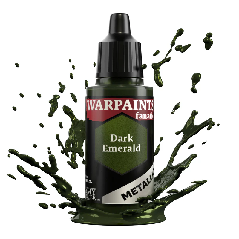 Warpaints Fanatic Metallic: Dark Emerald (18ml)