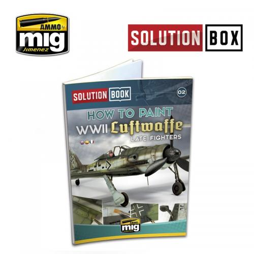 WWII LUFTWAFFE LATE FIGHTERS SOLUTION BOOK (Multilingual)