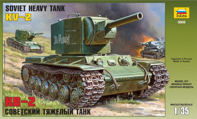 Soviet Heavy Tank KV-2 1/35