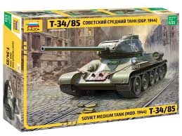 Soviet Medium Tank T-34/85 1/35