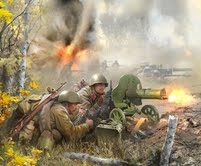 Soviet Machinegun Crew - SNAP 1/72