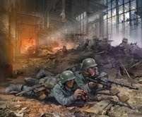 German Machinegun Crew East Front - SNAP 1/72