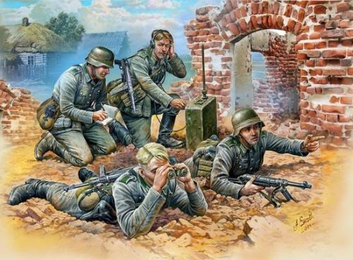 German Reconnaissance Team - SNAP 1/72