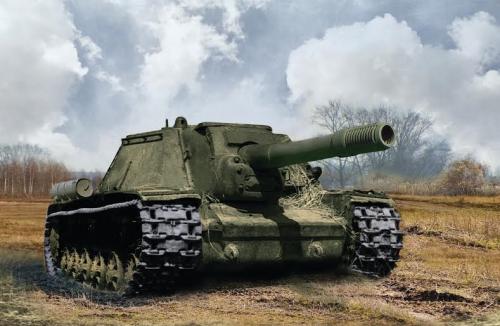 Self-propelled Gun SU-152 - SNAP 1/100