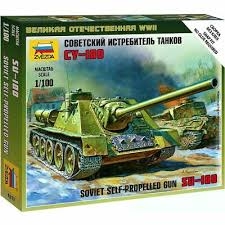 Self-propelled Gun SU-100 - SNAP 1/100