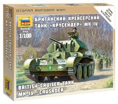 British Tank MR IV Crusader - SNAP 1/100