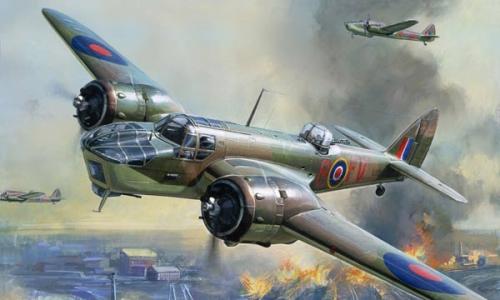 British Bomber Bristol Blenheim IV - SNAP 1/200