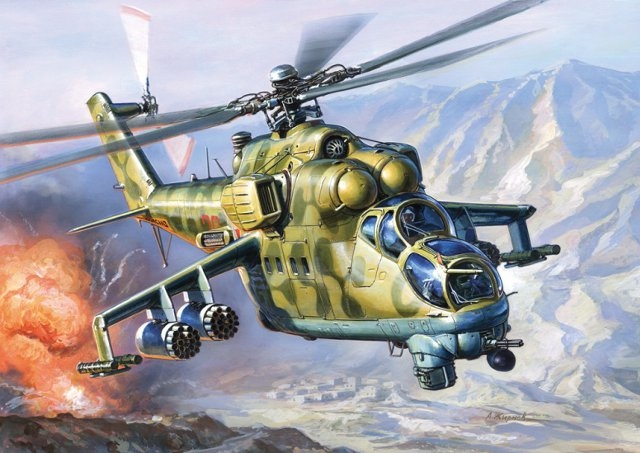 MIL Mi-24B Hind C 1/72