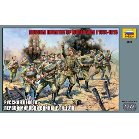 Russian Infantry of World War I 1/72