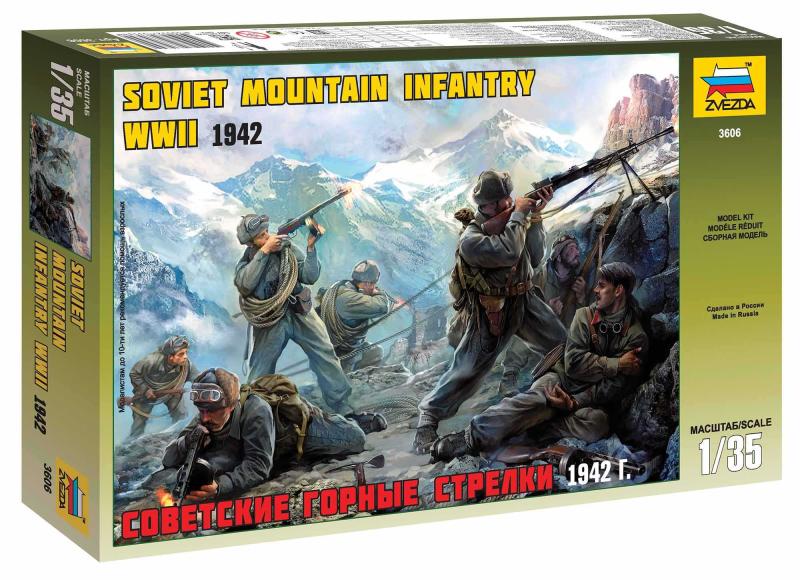 Soviet Mountain Infantry WWII 1942 1/35