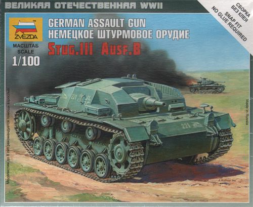 Stug. III Ausf.B German Assault Gun 1/100