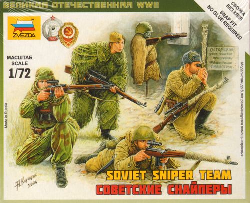 Soviet Snipers 1/72