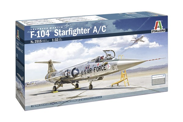 航空機・ヘリコプター ITALERI F-104 Starfighter A/C 1:32 F-104 A/C STARFIGHTER 1/32