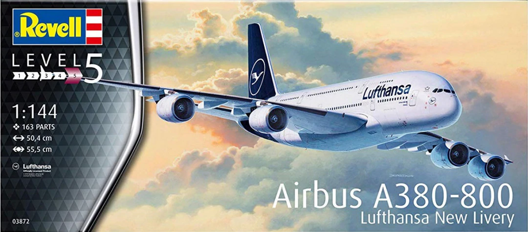 Airbus A380-800 Lufthansa New Livery 1/144