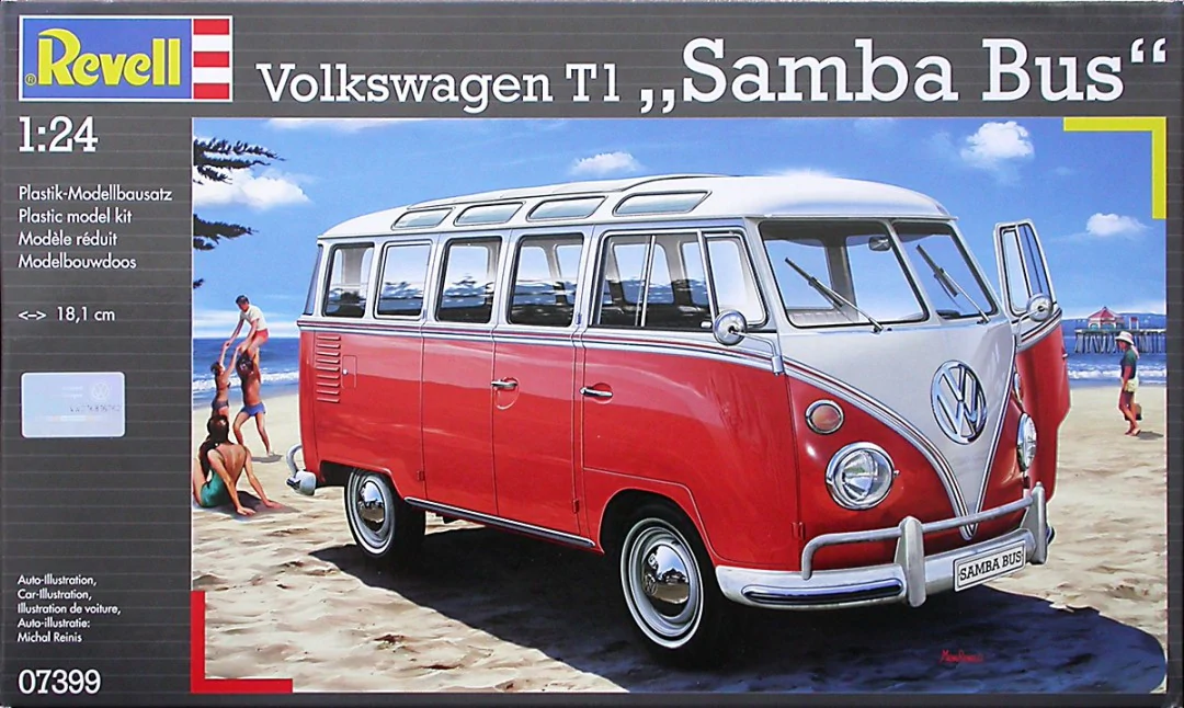 Volkswagen T1 "Samba Bus" 1/24