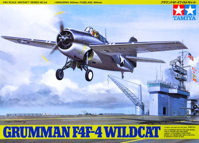 Grumman F4F-4 Wildcat 1/48