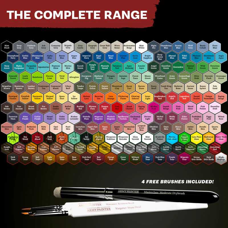 The Army Painter Warpaints 60pc buy Set