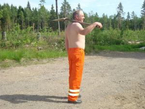 Svensktillverkade sommar byxor i bra kvalitet stl c52  RB90