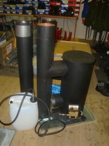 Dieselkamin 12kw Själförsörjande utan behov av el !!