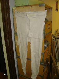 Långkalsonger Bomull kanal stl 4=S