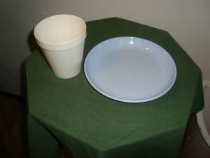 Försvarets plastmugg