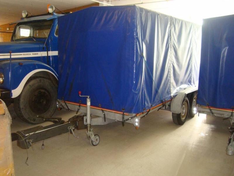 Släpvagn boggie i nyskick med 60mm kula