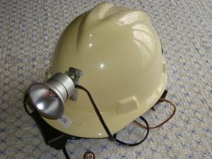 Hjälm med Pannlampa