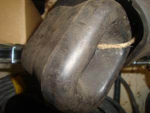 Gummiskydd för vinrutetorkarmotor BM650 mm