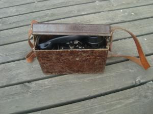 Fältapa´. Mobiltelefon från förr