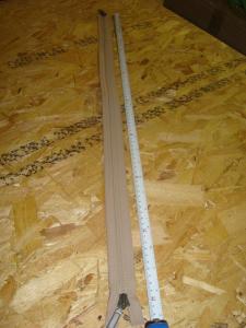 Dragkedja   ´öken` plast 80 cm